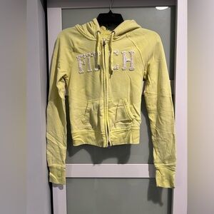 Women's Yellow Hoodie Jacket
